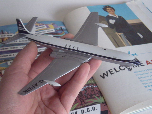 デハビランド dh106 コメット4 1959年 東京国際空港 こつこつ旅客機 デハビランド dh106 コメット4 1959年 東京国際空港 こつこつ旅客機