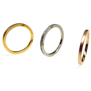 K18 Yellow & White & Pink gold Rings_e0131432_22434633.jpg