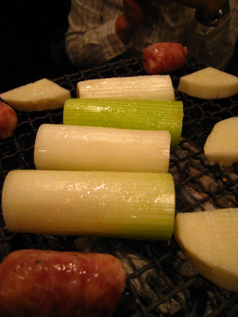 白金豚♪焼き野菜♪♪_d0114780_2393718.jpg