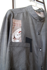 着物リフォーム＊men`sシャツ_d0127925_9171727.jpg
