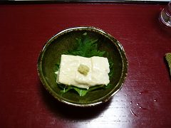 豆富料理 蓮月茶や：落ち着いてお食事_b0122182_1827062.jpg