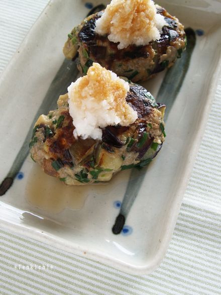 ナス好きのアナタへ ナス餃子バーグ 母ちゃんちのご飯