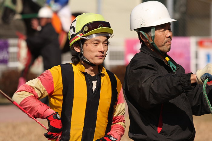 2008年2月11日(月) 高知競馬 5R レース前_a0077663_6581747.jpg