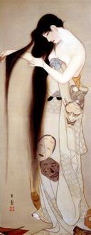 近代日本画にみる麗しき女性たち　＠茨城県天心記念五浦美術館_b0044404_21551947.jpg