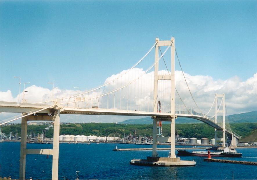 白鳥大橋 関東以北最大の吊橋 なんだか知らないけど橋が好き 白鳥大橋 関東以北最大の吊橋 なんだか知らないけど橋が好き