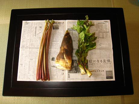 フキ タケノコ ウド&いちご_a0107574_6474619.jpg