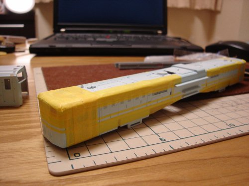 KATO HO DD51 ユーロライナーカラー 車体塗装完了 : XF16 KATO HO DD51 ユーロライナーカラー 車体塗装完了 : XF16