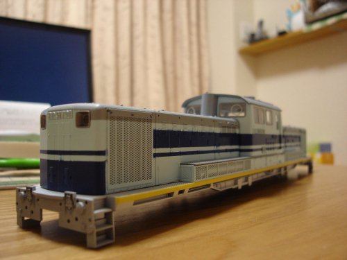 KATO HO DD51 ユーロライナーカラー 車体塗装完了 : XF16