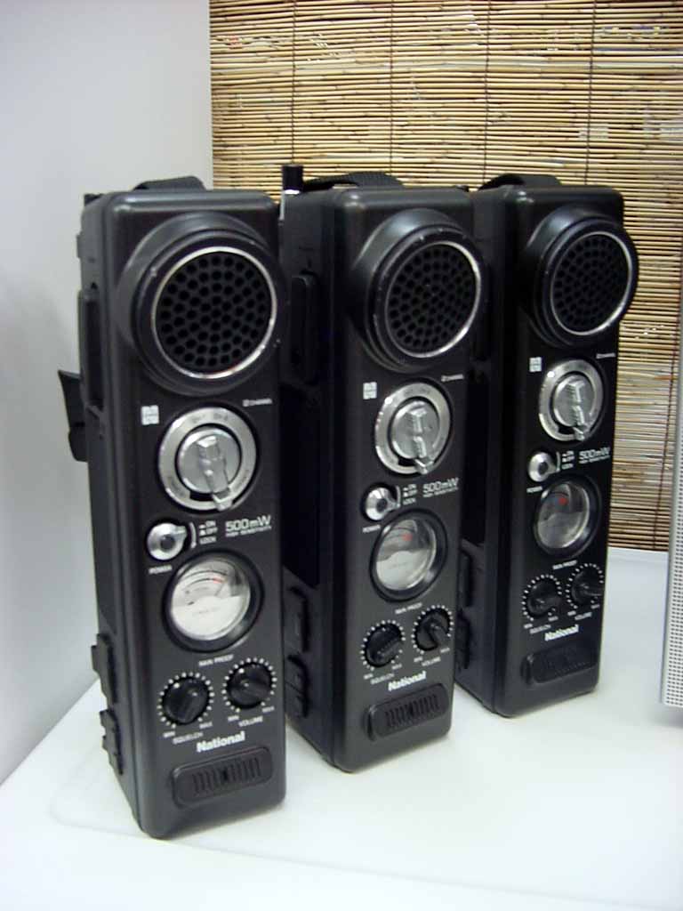 National RJ-360 500mW 2チャンネル トランシーバー National RJ-360 500mW か細い 2チャンネル トランシーバー