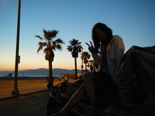Santa Monica ２日目⑤　４月２６日 Last Beach_c0151965_10482116.jpg