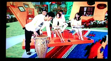 Cesar Lopez(CUBA)×KTa☆brasil セッション on NHK教育TV 3ch. 『テレビでスペイン語』_b0032617_14121766.jpg