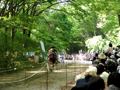 葵祭 流鏑馬神事_e0048413_23585484.jpg