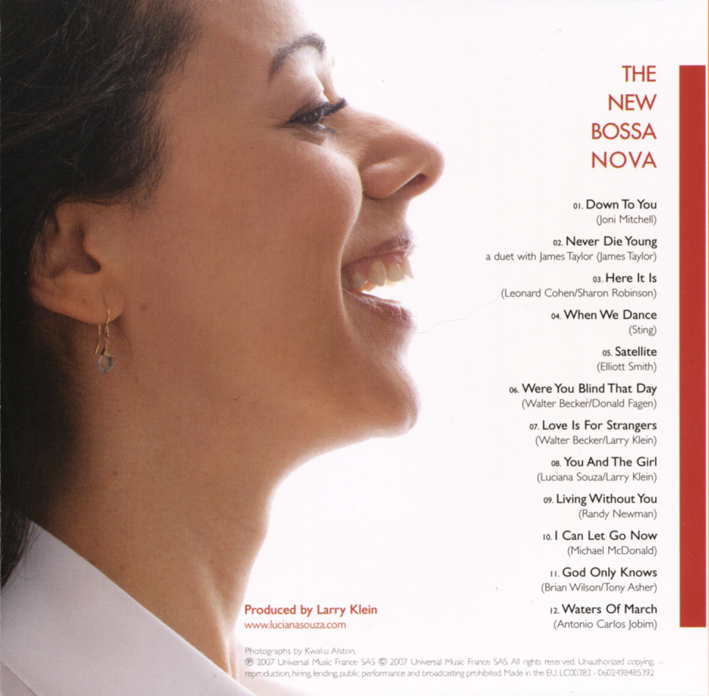 ルシアーナ・スーザ（Luciana Souza）「The New Bossa Nova」（2007）_e0042361_042233.jpg