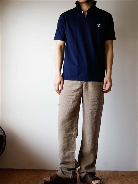 basisbroek/バーシスブルック ピンストライプリネンパンツ_f0051306_1846395.jpg