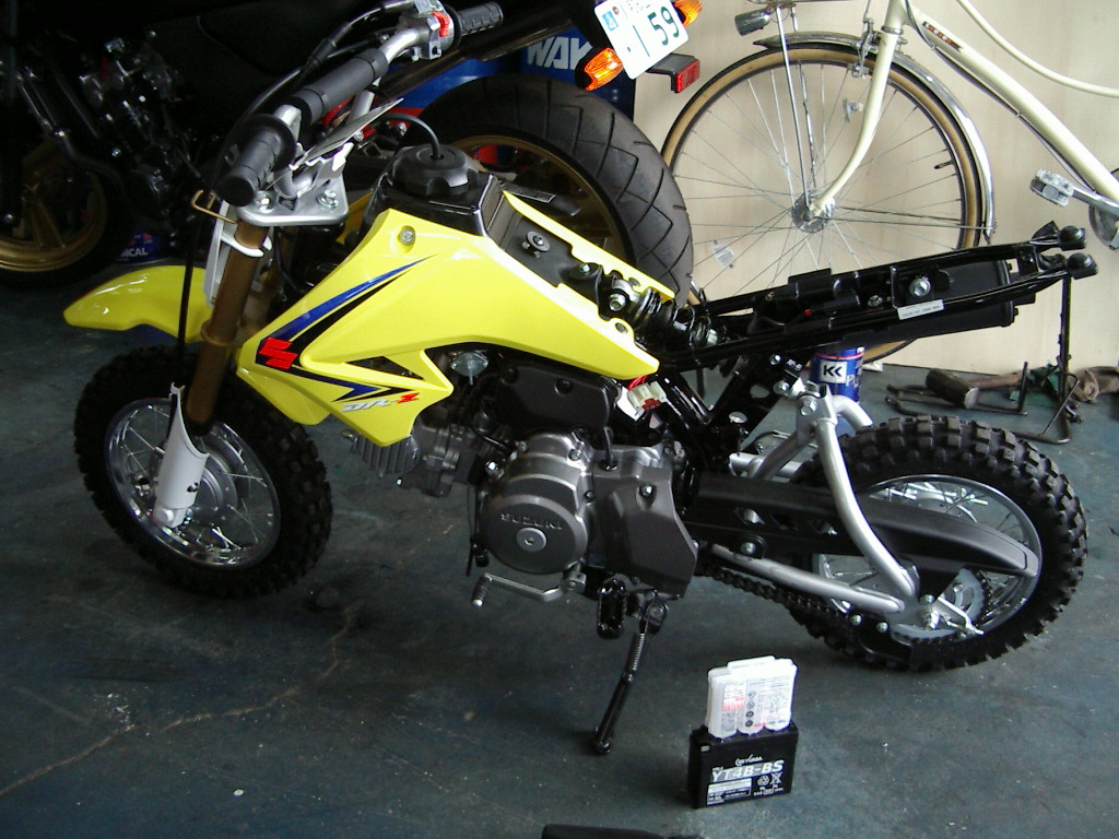 モトクロスキッズ　DRZ50用　強化スポークホイール モトクロスキッズ DRZ50用 強化スポークホイール モトクロス