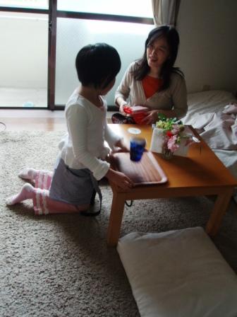 母の日カフェ、オープン。_c0119259_18561028.jpg