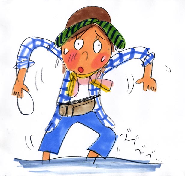 Gw潮干狩り報告 マスリラの絵日記