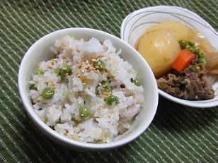 豆ご飯再び・・・_b0118850_1453840.jpg