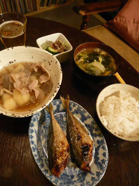 晩ご飯とお昼ご飯_c0144016_22545027.jpg