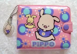 こぶたのピッポのビニール財布 Himedaria こぶたのピッポのビニール財布 Himedaria