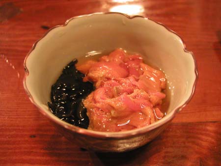 ログハウス木こりの根室直送のホヤ_f0053279_12172373.jpg