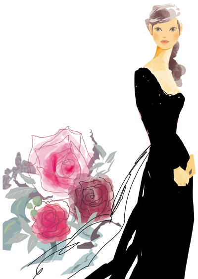 feminine rose & blackdress_f0172313_15322563.jpg