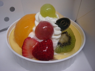 タカノのプリン アラ モード ﾃｲｸｱｳﾄ Dessert Love 甘い日記
