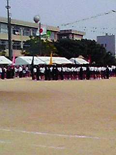 孫の中学校最後の運動会_b0032380_1639028.jpg