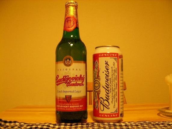 Dagens Øl (BudweiserとBudweiser)_b0121425_5523169.jpg