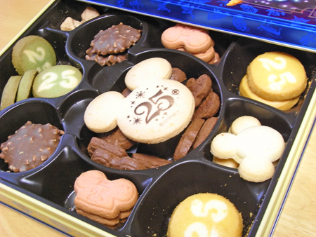 東京ディズニーリゾート２５周年記念クッキー あれも食べたい これも食べたい ｅｘ