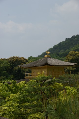 金閣寺～鏡の役割を担う池。_c0129378_8125425.jpg