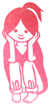 はんこ しゃがみこむ ハンコ作家ayacoのブログ はんこ しゃがみこむ ハンコ作家ayacoのブログ