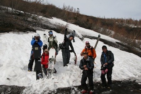 【バックカントリー】エキスパート富士山080521〜22 2日目_d0079579_10571554.jpg