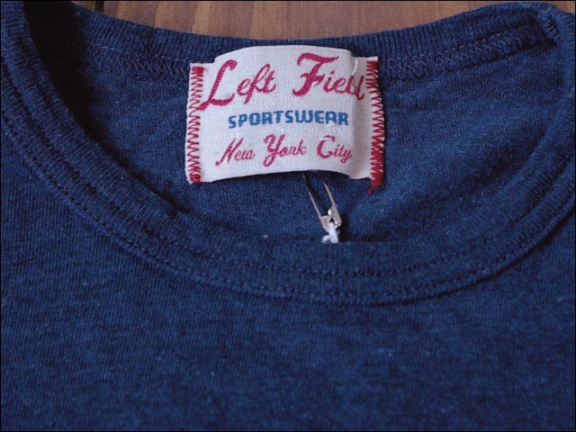 LEFT FIELD 無地Tシャツ S/S BASIC TEE_f0051306_1423485.jpg