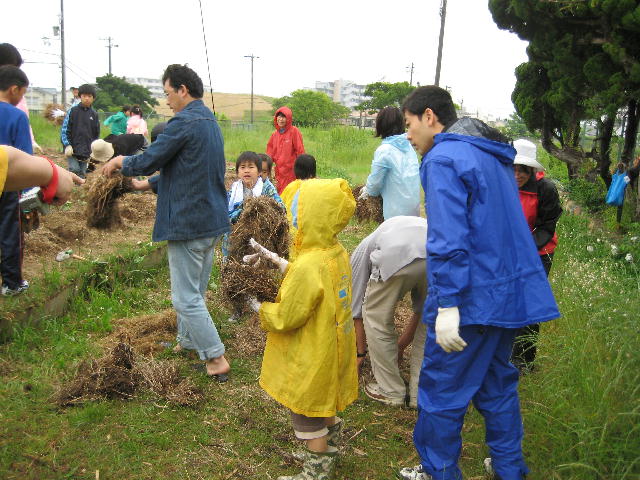 平成20年度 五色塚おやこ自然園スタート_f0079749_1795019.jpg
