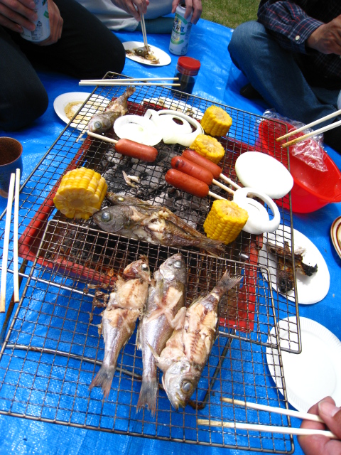 お魚！ＢＢＱ☆_d0114780_072429.jpg