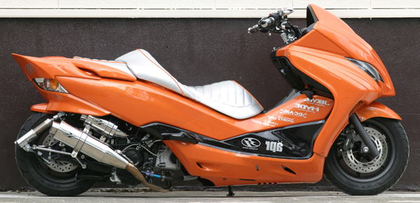 MF10フォルツァ用エアサスキット : apr blog