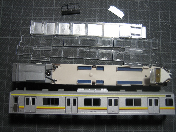 205系南武線 行先表示を点灯 : 動力車操縦者 Nゲージ部屋