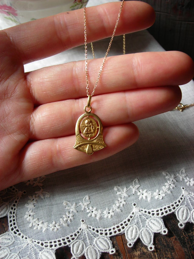 ペンダント・トップ : 満月アンティーク