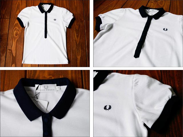 FRED PERRY　パフスリーブ　ポロシャツ