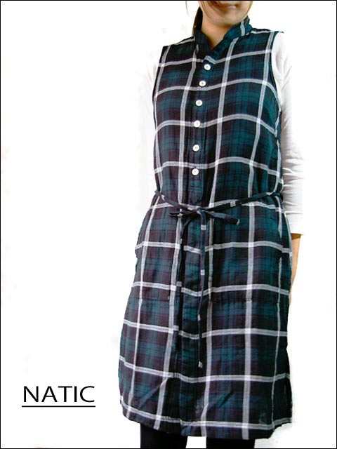 natic/ナティック ダブルガーゼノースリーブワンピース_f0051306_18301239.jpg
