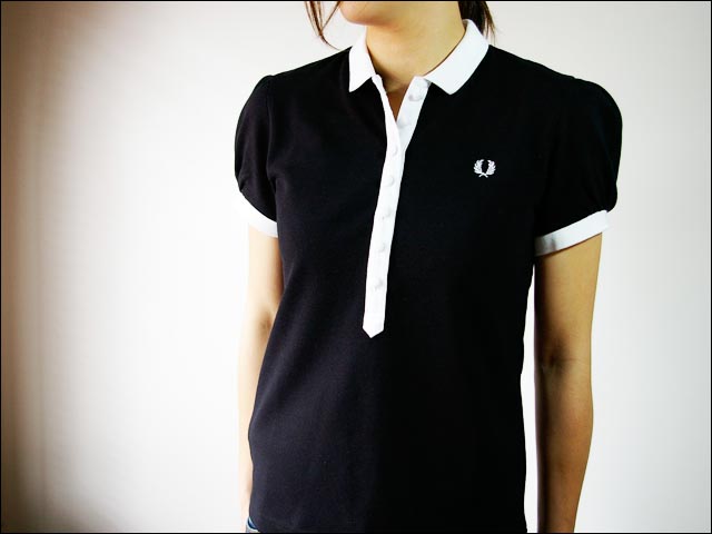 FRED PERRY　パフスリーブ　ポロシャツ