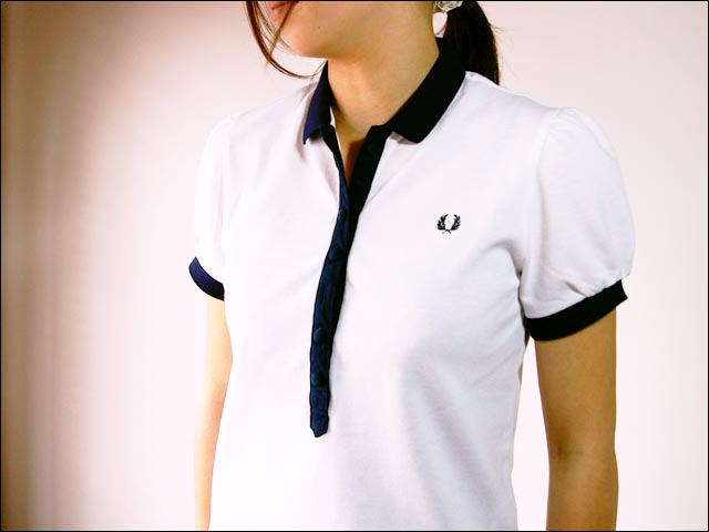 FRED PERRY　パフスリーブ　ポロシャツ