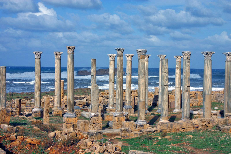 ローマ帝国遺跡５　リビア②　アポロン遺跡とトレマイヤの遺跡　　_e0108650_1935733.jpg