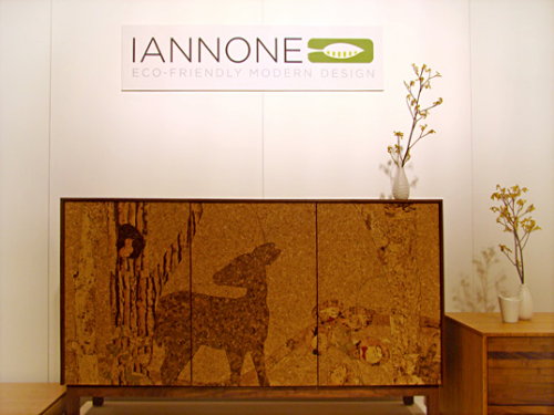 Cork Mosaic Sideboard : iannone design　_f0039379_12581310.jpg