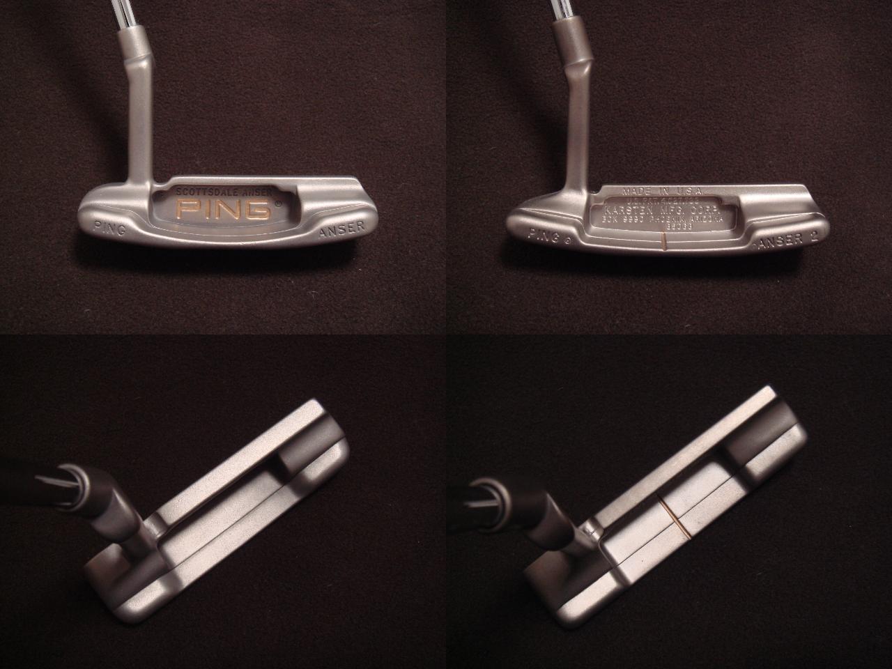 PING - PING ANSER nickel 34inch ピン アンサー ニッケル Ping Scottsdale Anser BeNi Nickel Putter 34