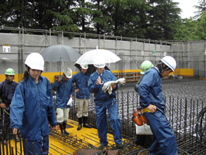 T小学校のボイドスラブ配筋検査_f0102140_18274094.jpg