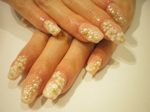 ブライダル＆お揃いNAIL★_b0137180_23531522.jpg