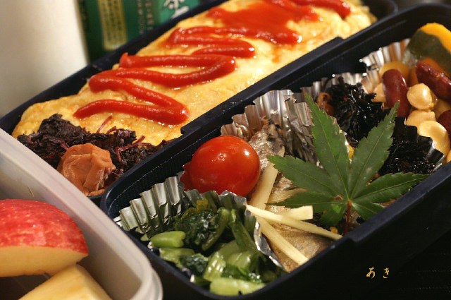 主人のお弁当４日分のご紹介です。_b0033423_1115855.jpg