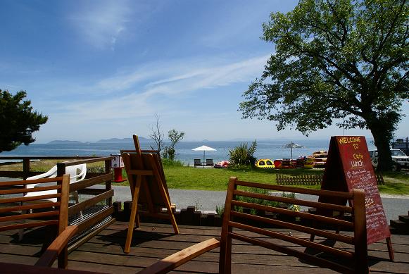 琵琶湖の湖岸にあるカフェ R Cafe ありがとう 人生 Merci La Vie 琵琶湖の湖岸にあるカフェ R Cafe ありがとう 人生 Merci La Vie